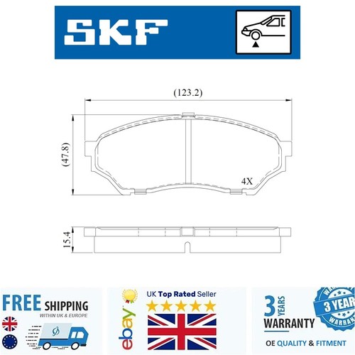 Brake pad set for mitsubishi - for,