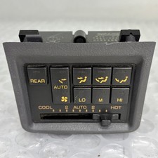 Rear Heater Controls for